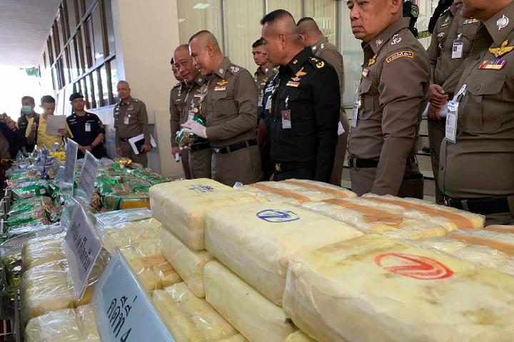 Thailand Musnahkan 25 Ton Narkoba Rp29 Triliun